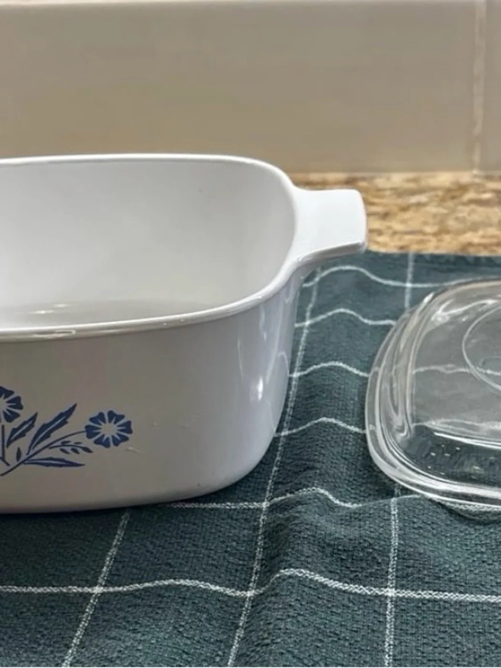 Corningware white ceramic